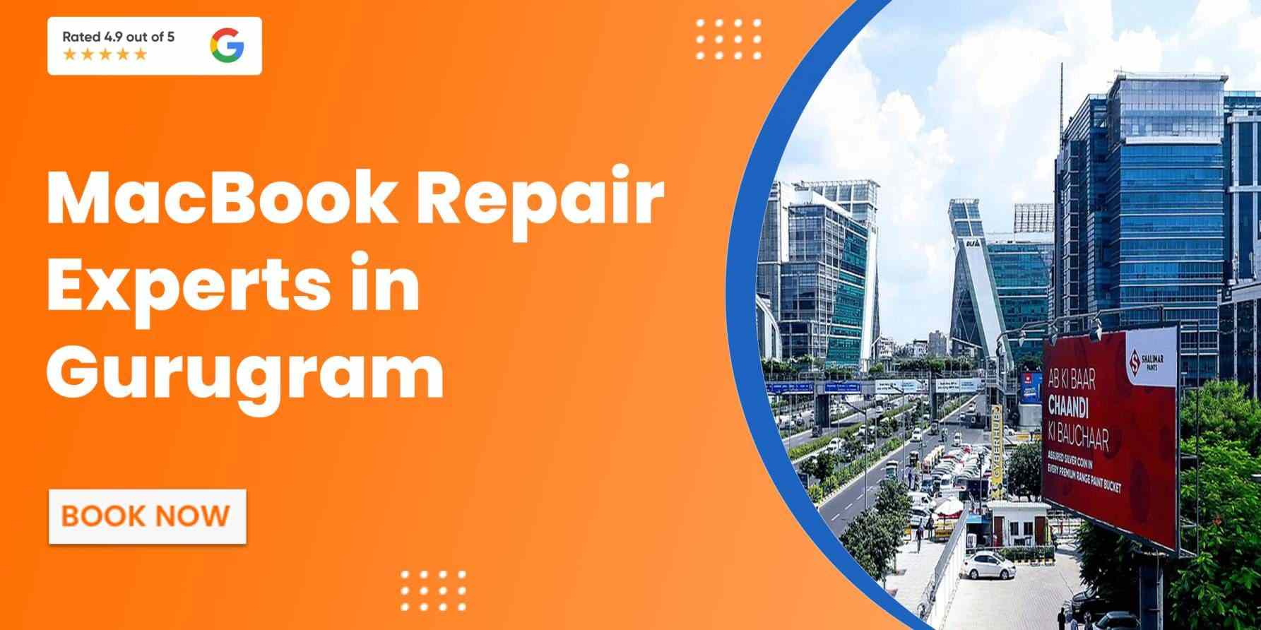 MacBook Screen Replacement in Gurgaon Lowest Price